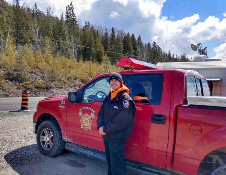 Andrew Corbiere appointed fire chief of M’Chigeeng First Nation Fire Department
