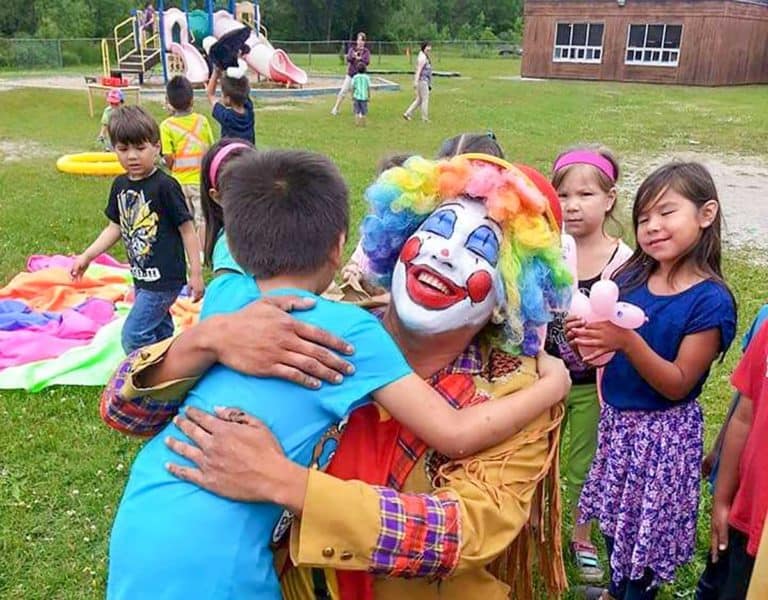 Jamie-lee Oshkabewisens’ mother taught him the value of helping the community