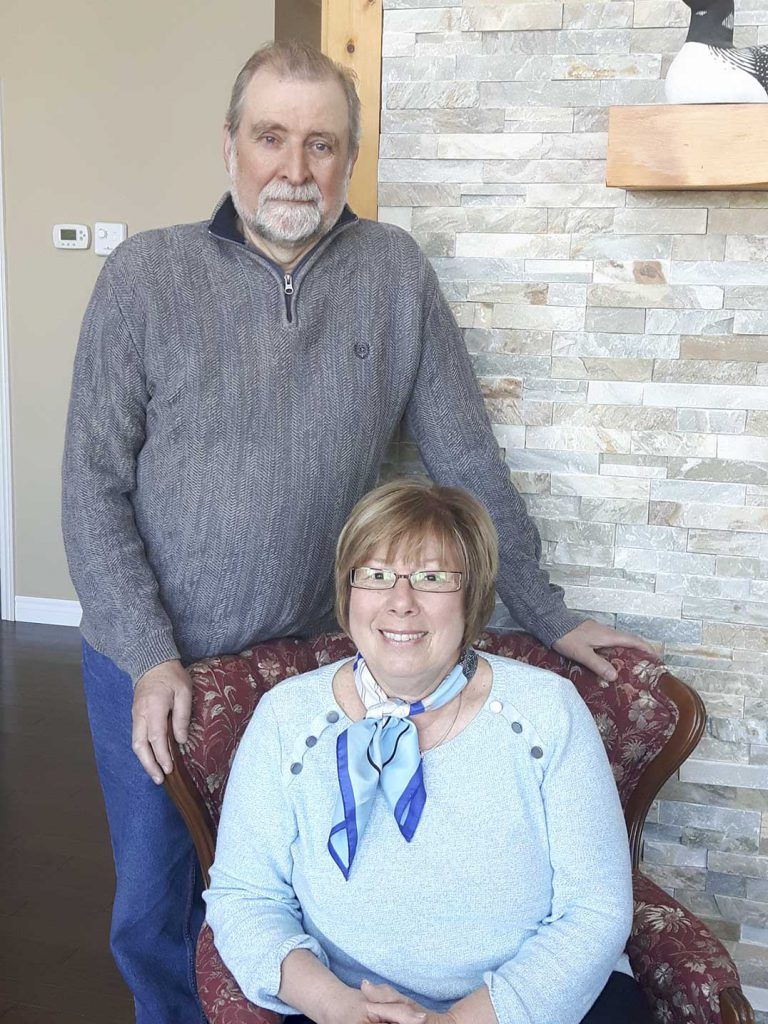 Jim and Charlene Chambers made Kagawong a home through volunteering