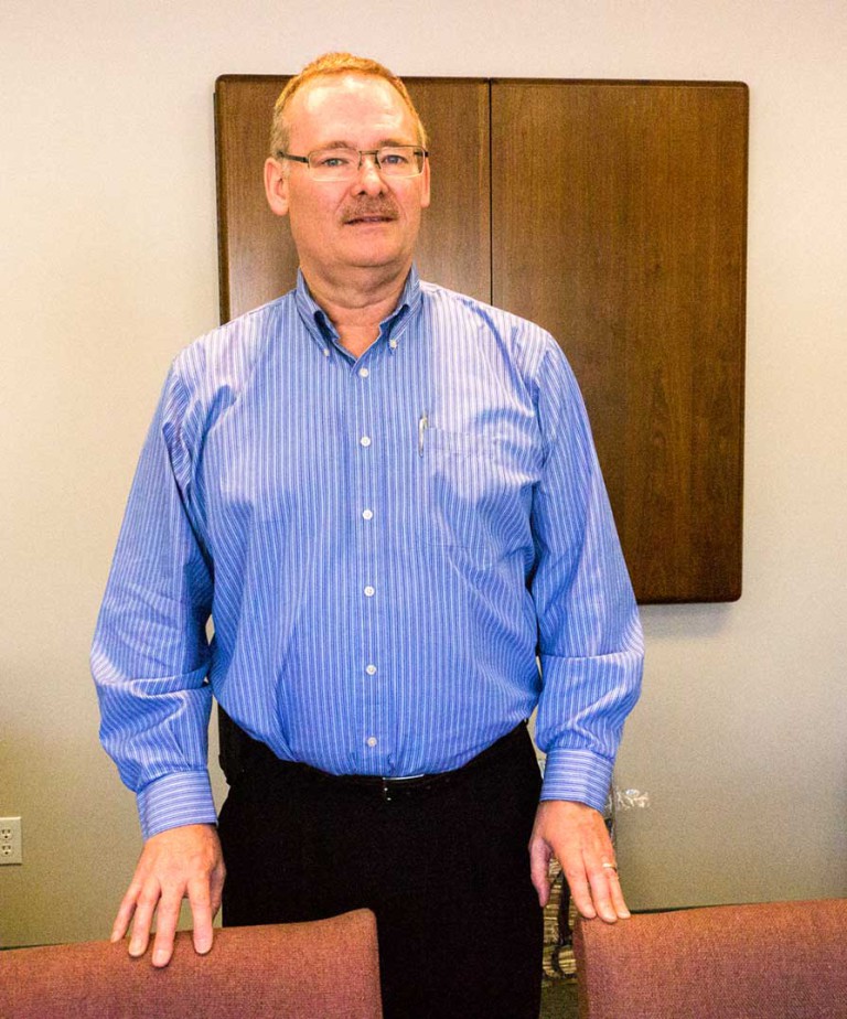 Where’s there’s smoke, there’s volunteer fire chief Mike Addison