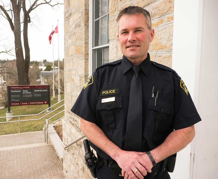 Constable Steve Redmond, soccer coach