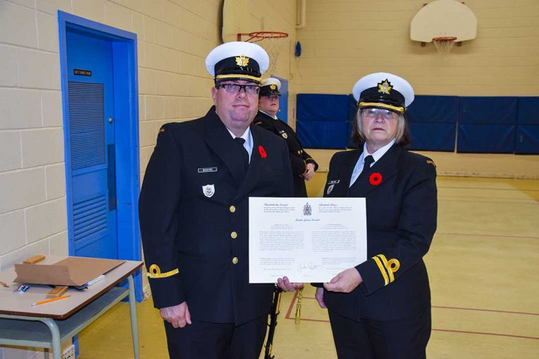 Sylvain Boucher’s lifelong relationship with cadets urges his volunteerism on