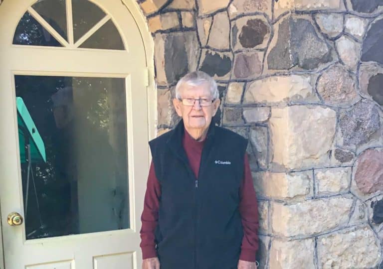 Hugh Moggy grew up in a family of volunteers