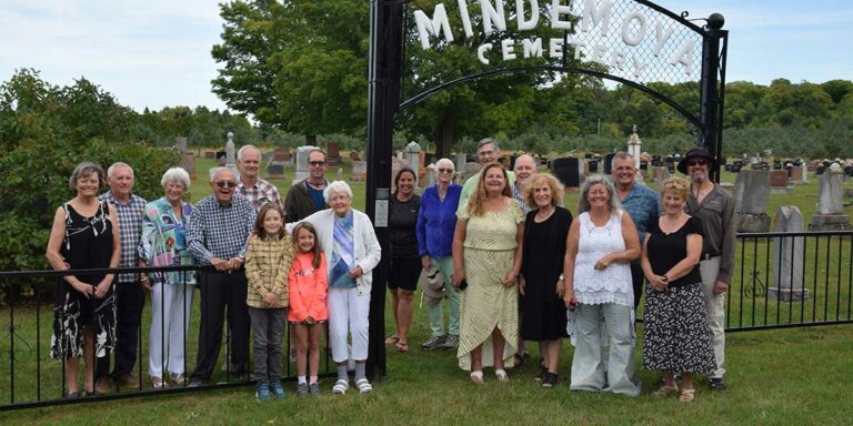 Descendants of Frank Wagg gather to unveil commemorative plaque at Mindemoya Cemetery