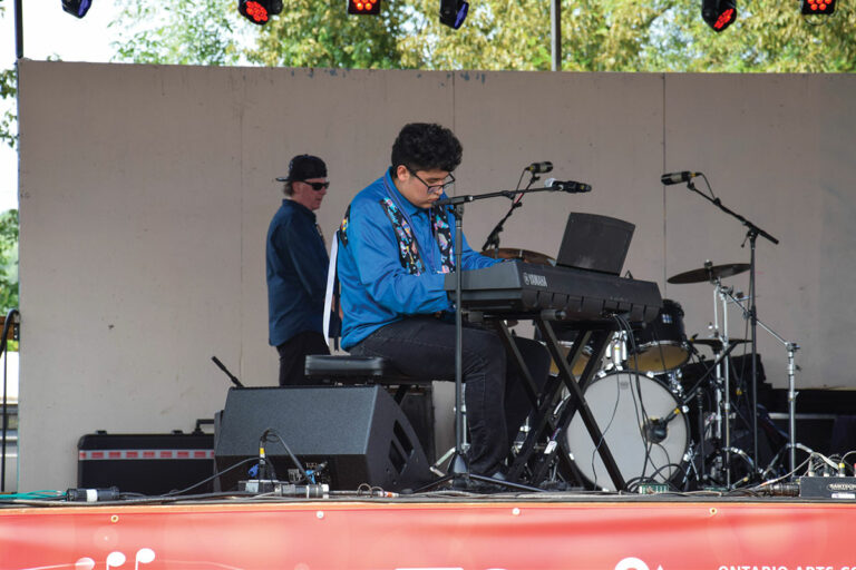 Wiikwemkoong Arts and Music Festival was a literal feast for all senses