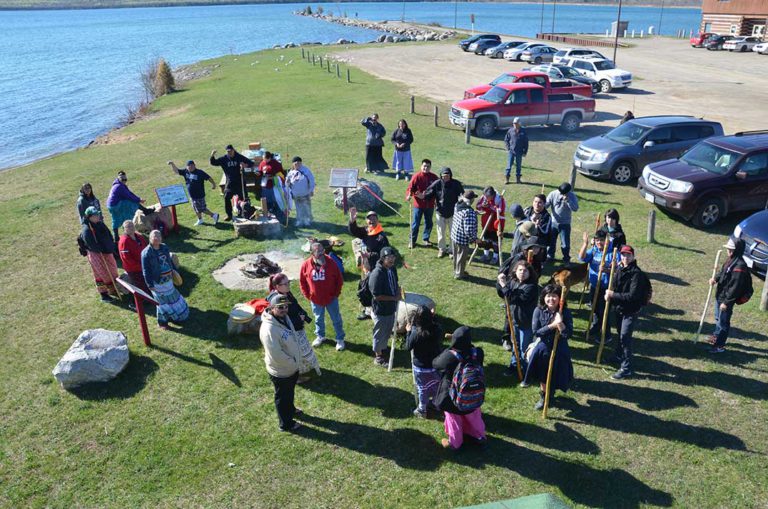 Wikwemikong water walkers set out on 14-day trek
