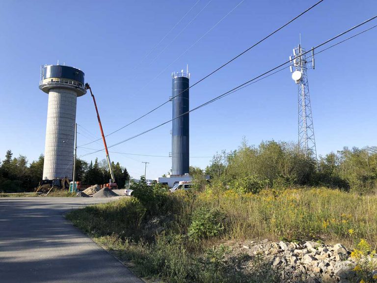 Whitefish River First Nation water tank construction is well underway