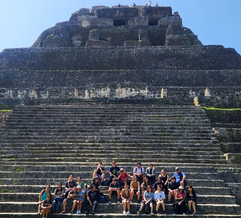 Wiikwemkoong High School students explore Belize for credit