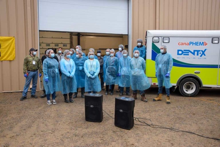 Wiiky PPE manufacturing going well but Canada still purchasing offshore