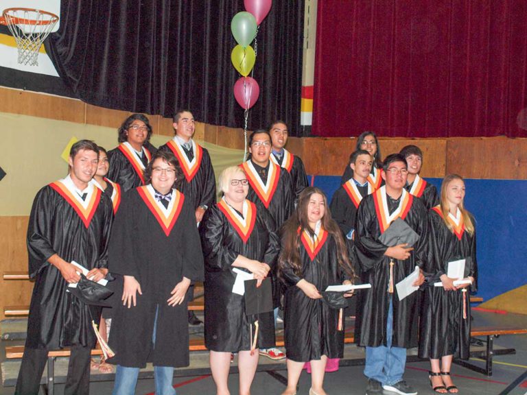 Wikwemikong High School graduates celebrated at ceremony