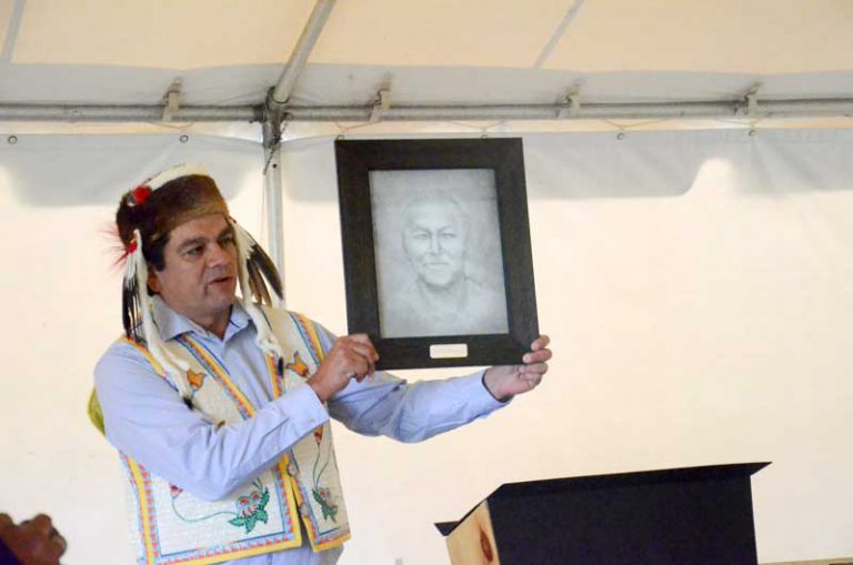 Artist’s portraits of Wiikwemkoong chiefs unveiled