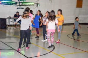 The youth dance provided a great opportunity for the kids to bust a move.