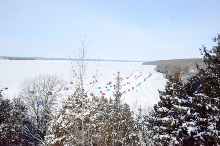 Tagged fish caught at frosty Wikwemikong Derby