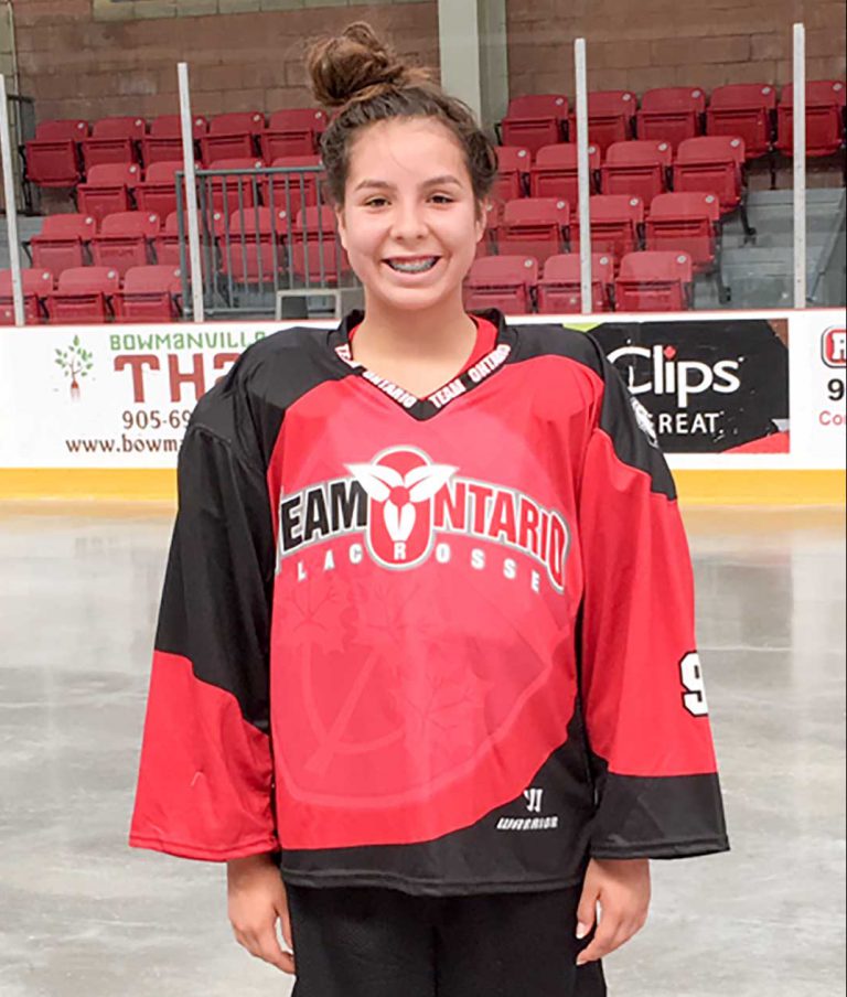 Wiikwemkoong teen to represent Ontario at national lacrosse championship this month