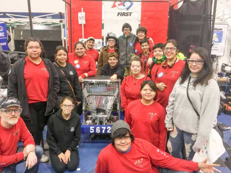 Wiikwemkoong High School robotics team ranked among top contenders at North Bay