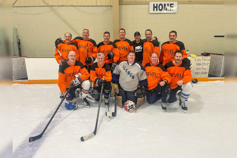 Little Current Lions Winterfest 2024 champions rock the rink