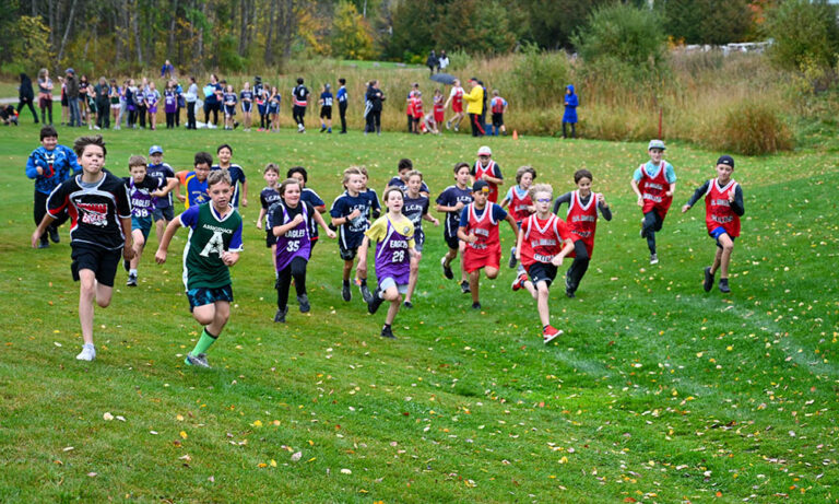 Wiikwemkoong Pontiac School hosts another successful cross-country meet for Island schools
