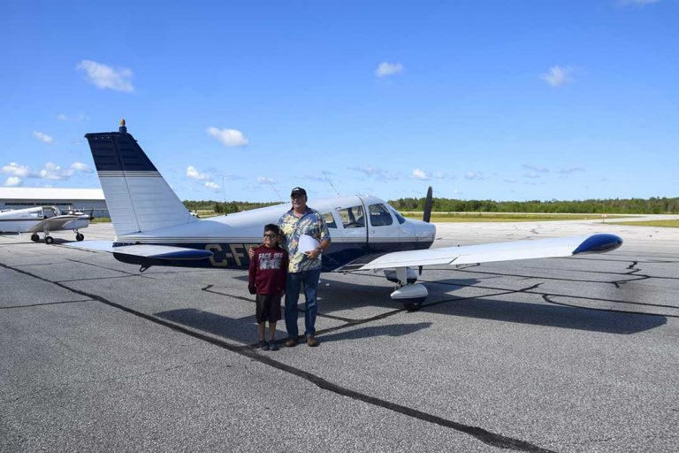 Young Eagles soar through the Manitoulin skies