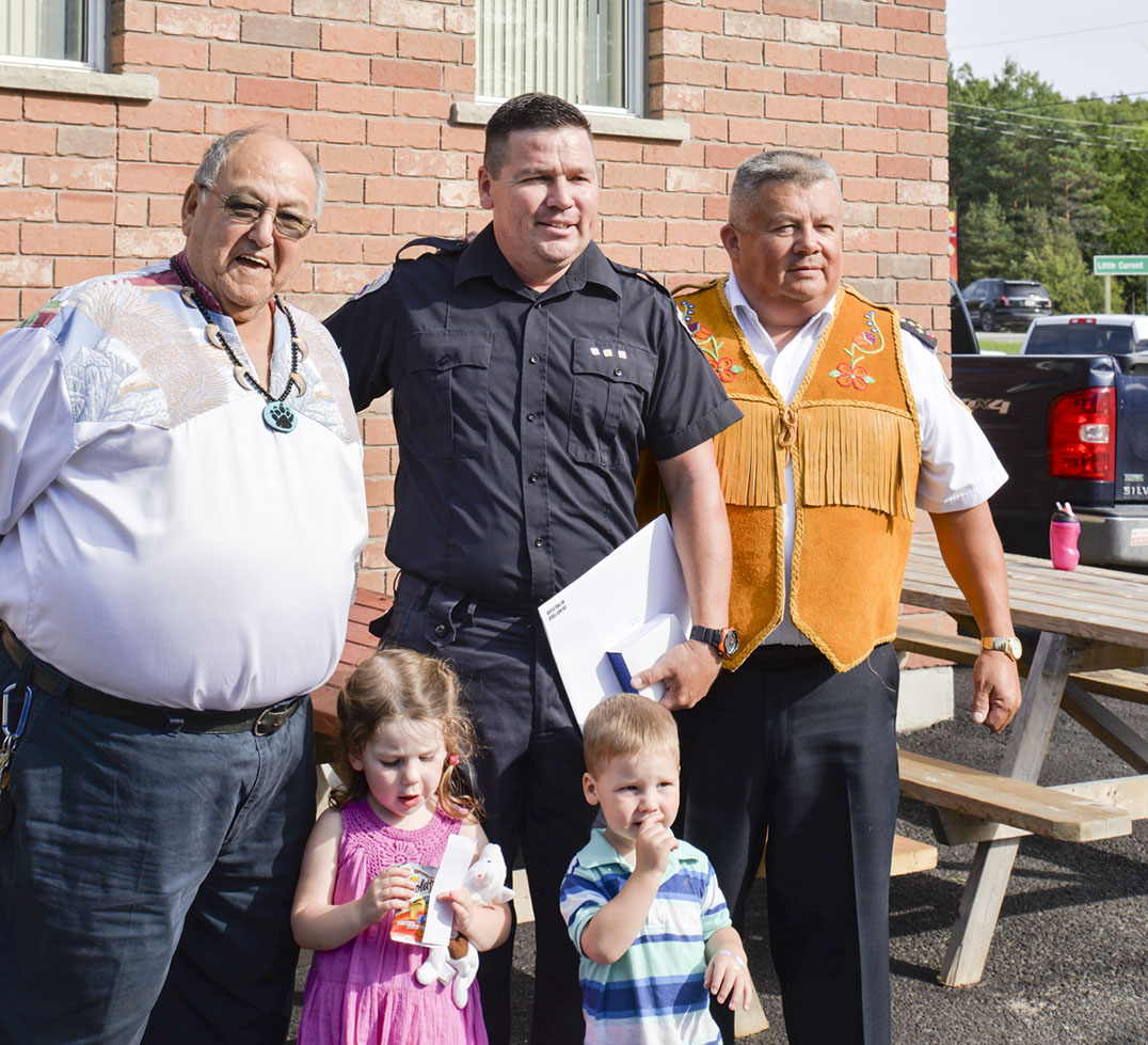 UCCM Anishinaabe Police acting sergeant receives national exemplary service medal