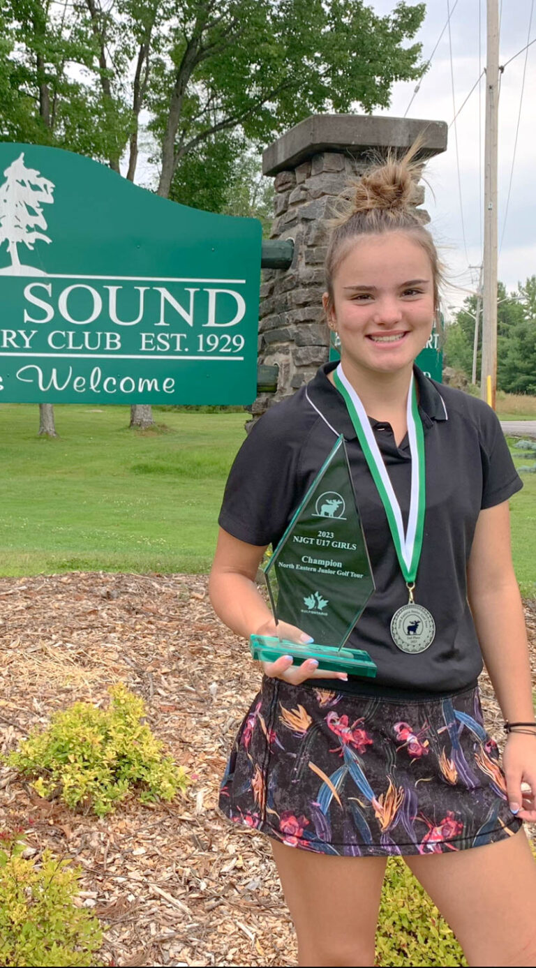 Gore Bay golfer wins U17 ladies Northeastern Ontario Junior Golf Tour championship