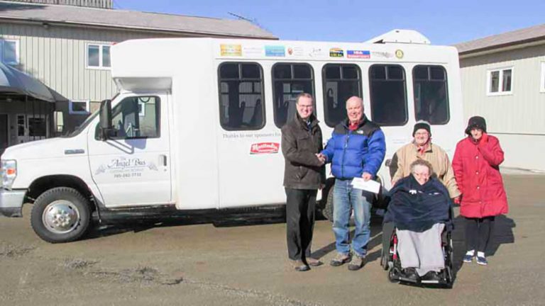 Manitoulin Transport commits $10,000 in funding to Angel Bus