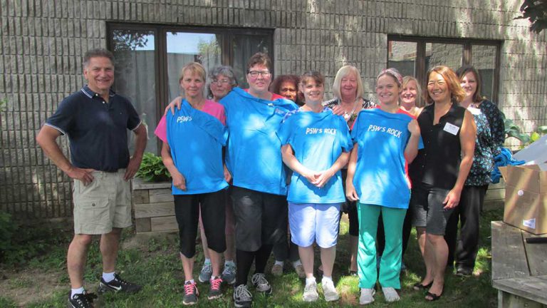 Lodge employee recognized with Dragon Award from Jarlette Health Services