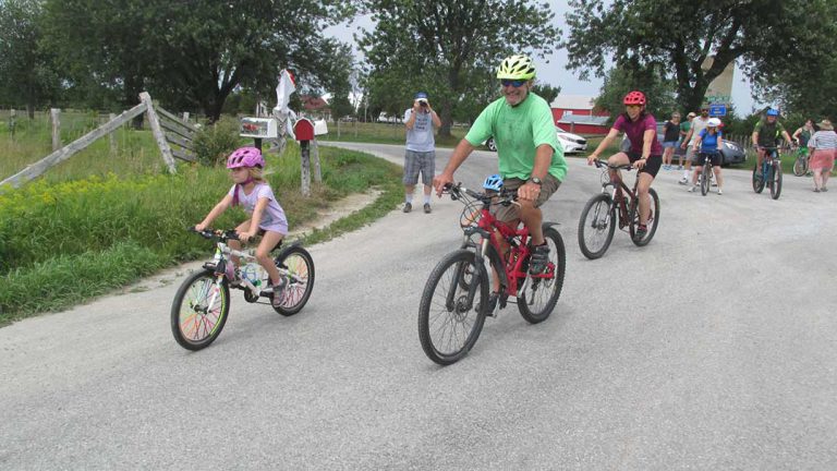 Tour de Barrie Island a Civic Holiday tradition