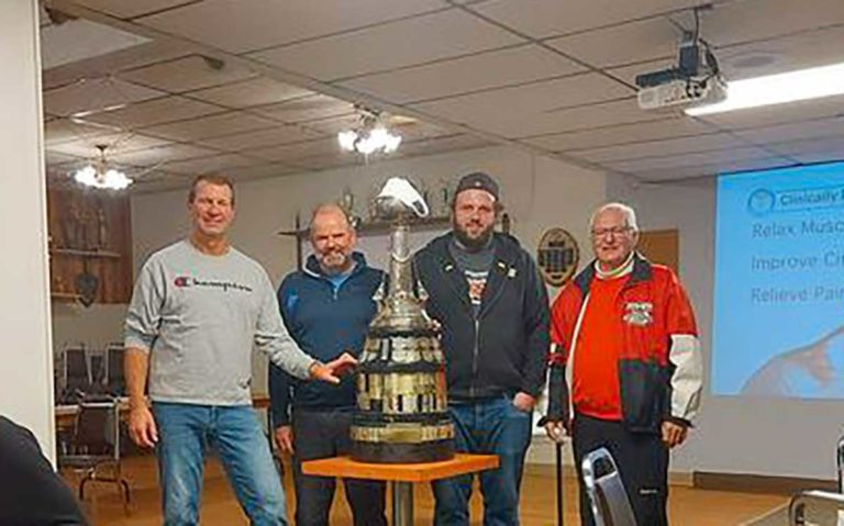 Espanola defeats Little Current at the Baxter Cup