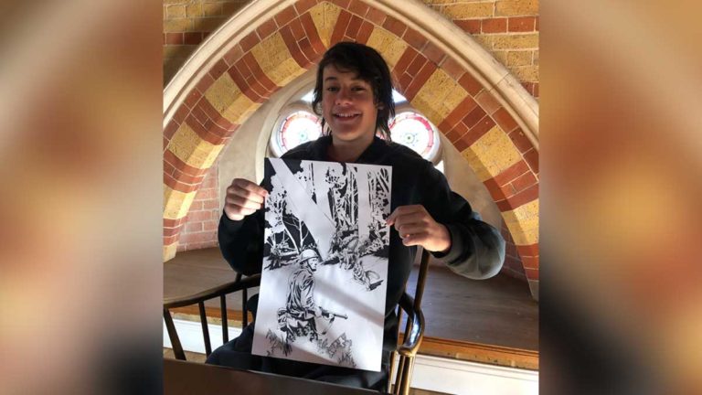 New graphic novel about wartime hero is partly set on Manitoulin