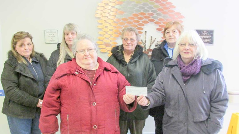Big Lake Community Association makes donation to Mindemoya Hospital Auxiliary