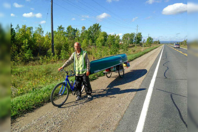 L. Huron body confirmed as bike-peddling canoeist
