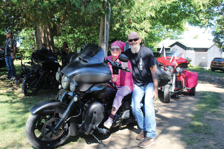 Annual Penny Ride brings smiles for miles to biker and Community Living Manitoulin clients