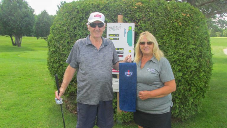 Local golfer notches first hole in one