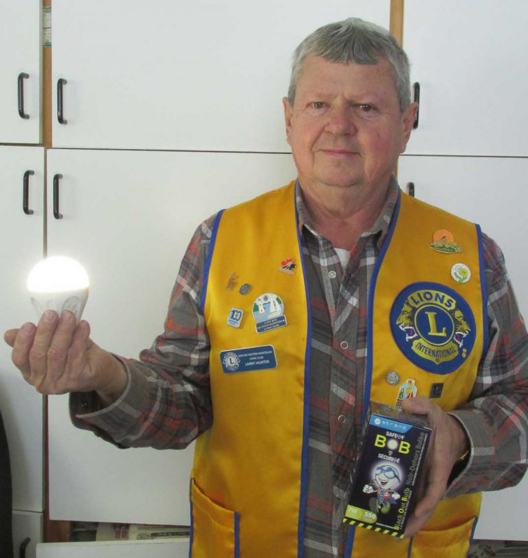 Black Out Bulbs will provide light, even in  power  outages