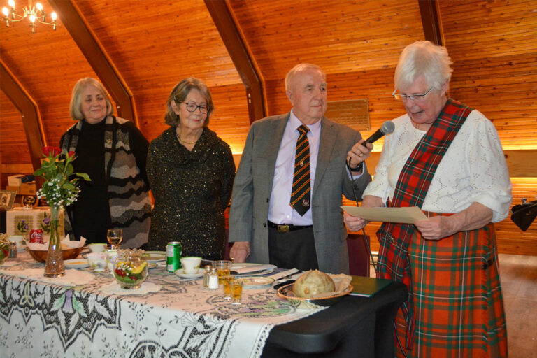 A toast to the haggis!