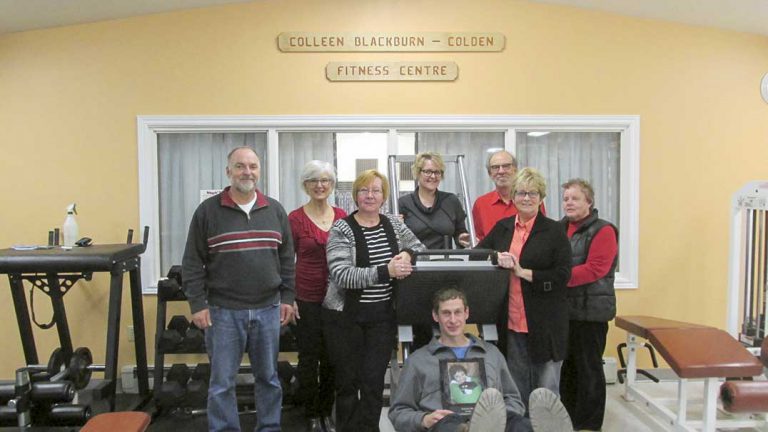 Ceremony held to rename gym Colleen Blackburn (Colden) Fitness Centre