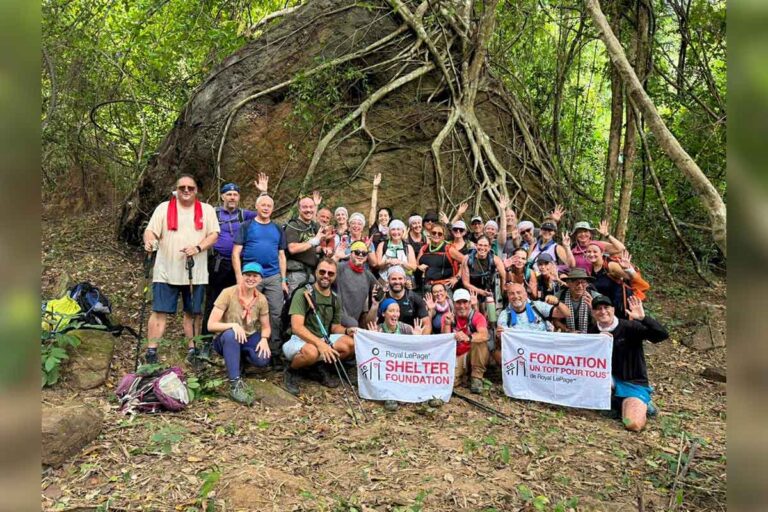 Manitoulin realtor raises funds for the Cambodian Challenge for Shelter