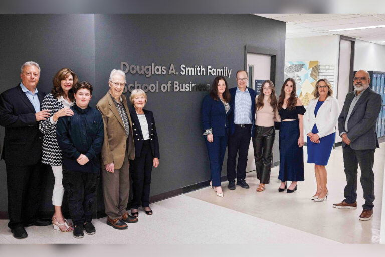 Cambrian names business school for Douglas A. Smith Family