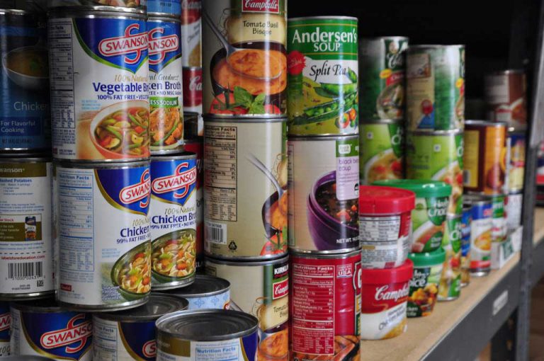 ‘We Scare Hunger’ program collects  non-perishable food for those in need