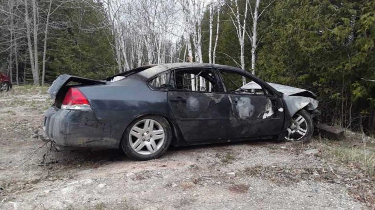 OPP lay impaired charges following accident