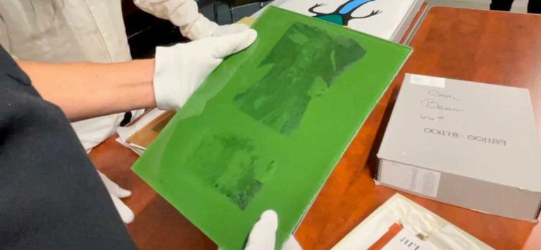 Renowned Island artist Carl Beam’s artwork discovered in Whitehorse, Yukon