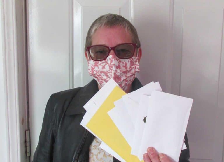 Community support and encouragement strong for people who received hate mail