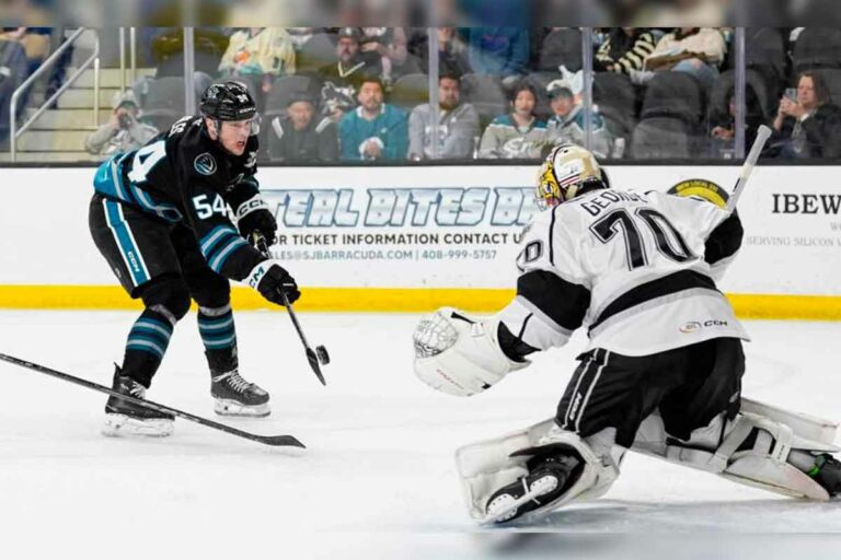 Carter George moves to American Hockey League’s California Ontario Reign hockey team