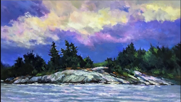 Spirit Island, paintings from artist Cathy Boyd, opens July 9 at Perivale Gallery