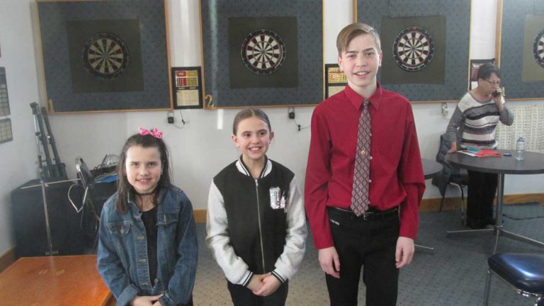 Legion hosts public speaking competition