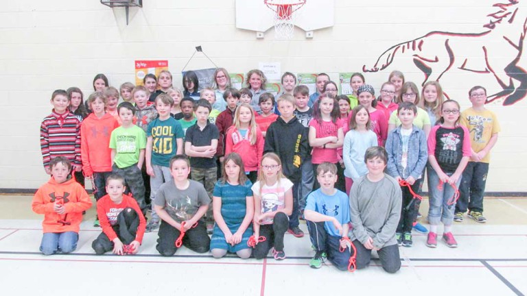 Charles C. McLean holds successful jump rope for heart fundraising event