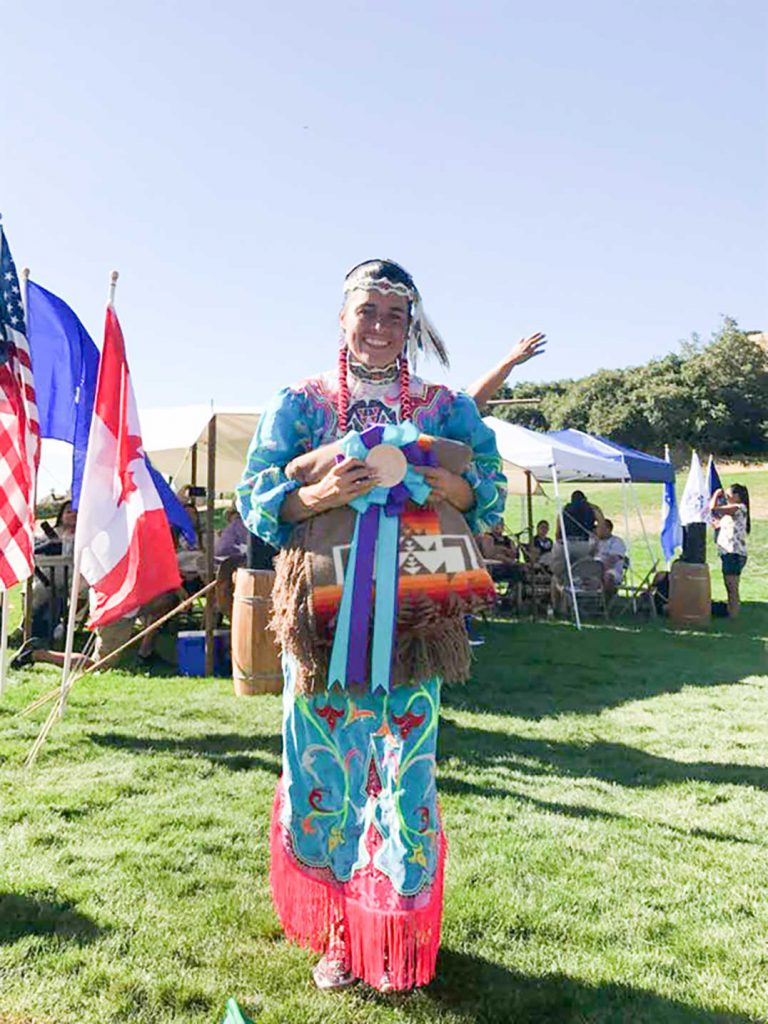 Local hoop dancer takes first place in first ever  all-female US competition