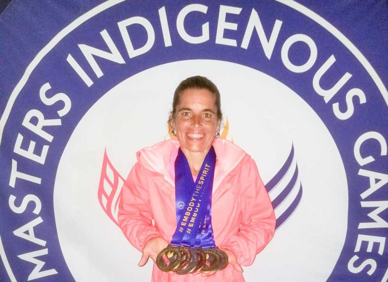 Athlete wins seven medals at Indigenous Games