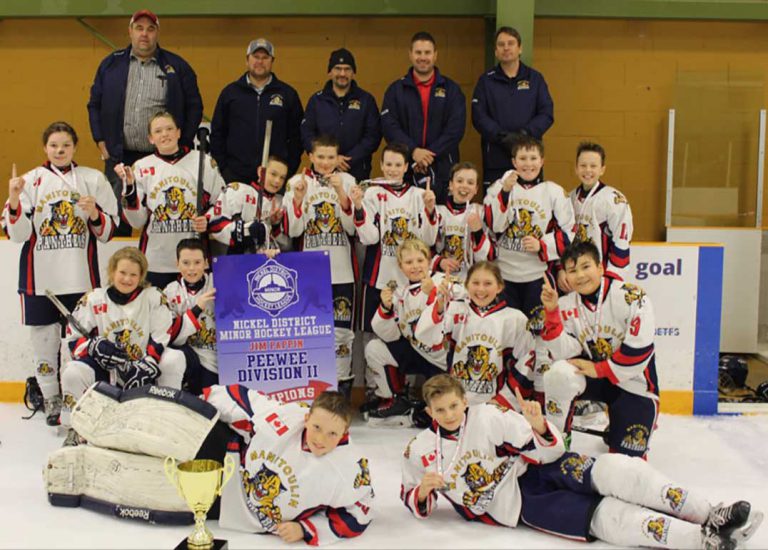Manitoulin Panthers named Nickel District peewee champions