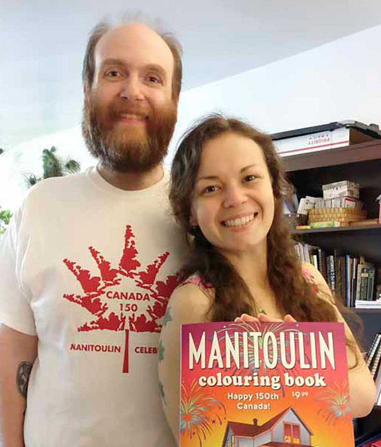 Manitoulin Colouring Book provides destination marketing for Island